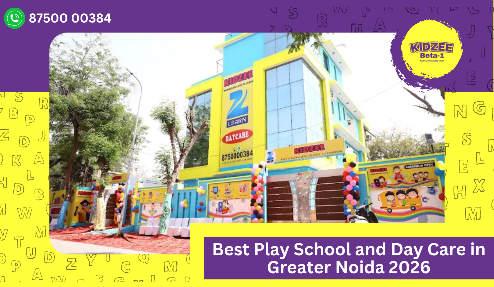 Best Play School and Day Care in Greater Noida 2026